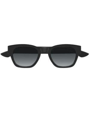 McQueen Eyewear Square Frame Sunglasses - Multicolour