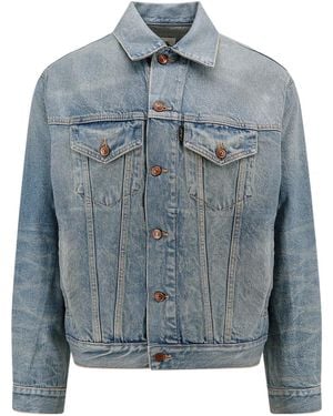 Haikure Sage Denim Jacket - Blue