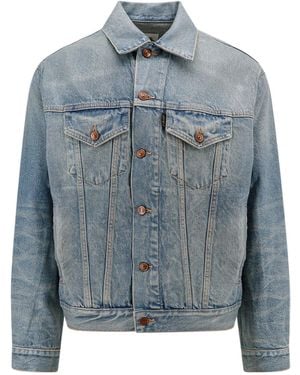Haikure Sage Denim Jacket - Blue