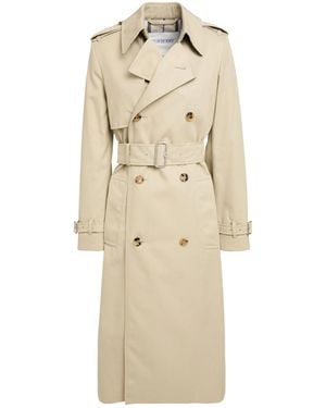 Burberry Classic Long Trench Coat - Natural