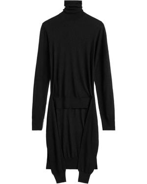 TOTEME Totême Double-Sleeve Turtleneck Top - Black