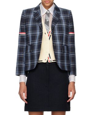 Thom Browne Armband Suit Coat - Blue