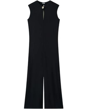 JOSEPH Keyhole Maxi Dress - Black