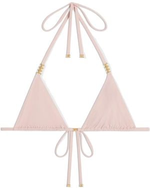 Celine Triomphe Triangle Top - Pink
