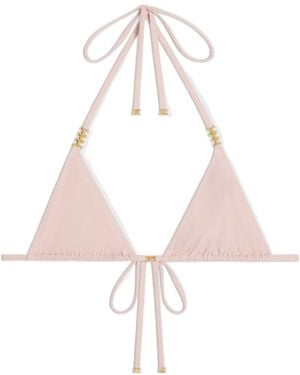 Celine Triomphe Triangle Top - Pink