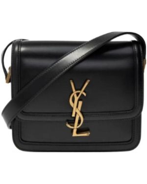 Saint Laurent Solferino Small Satchel Bag - Black