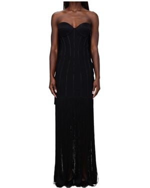 Elisabetta Franchi Sleeveless Dress - Black