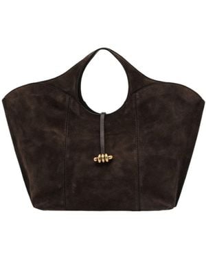 Gianni Chiarini Magnetic-Snap Handbag - Black