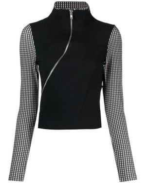 OTTOLINGER Long-Sleeved Turtleneck Sweater - Black