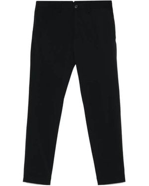 Incotex Tapered-Leg Chinos - Black