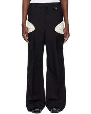 Egonlab Openwork Pants - Black