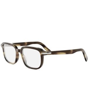 Dior Eyewear Rectangular Frame Glasses - Metallic