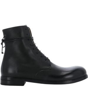 Marsèll Marsèll Zucca Media Lace-Up Ankle Boots - Black