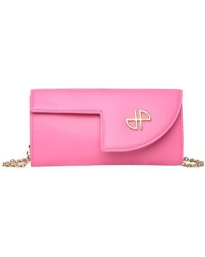 Patou Logo Shoulder Bag - Pink