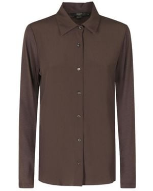 Seventy Long-Sleeved Shirt - Brown