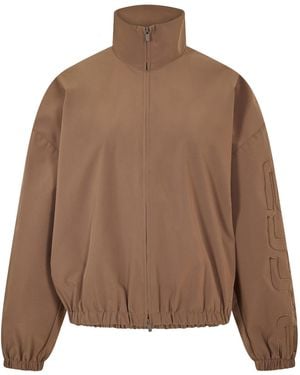 Fear Of God Casual Zip-Up Jacket - Brown