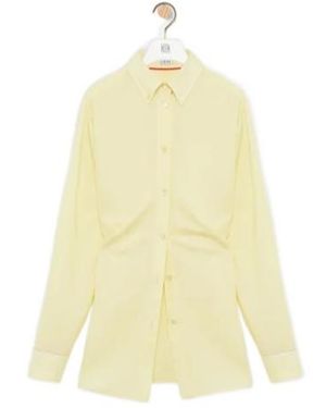 Loewe Wool And Silk Shirt - Yellow