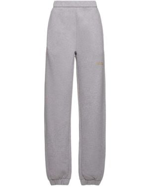 The Attico Elastic Waist Sweatpants - Gray