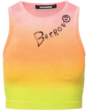Barrow Knitted Crop Top - Yellow