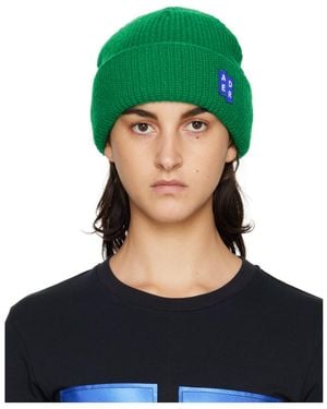 Adererror Logo Wool Hat - Green
