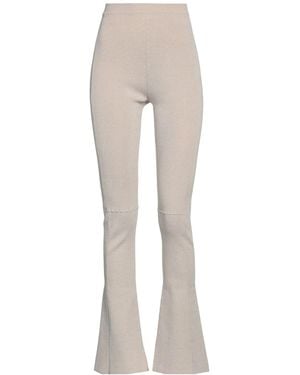 Jacquemus Solid Color Casual Pants - Gray