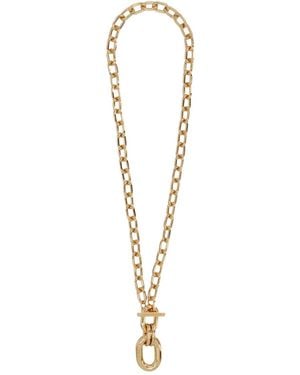 Rabanne Metal Necklace - White
