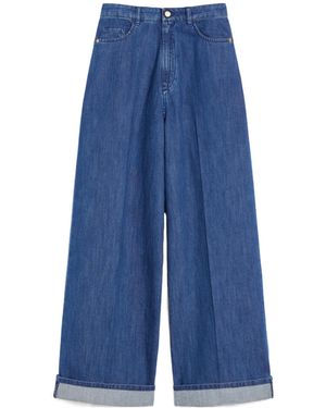 Max Mara Belt Loop Jeans - Blue