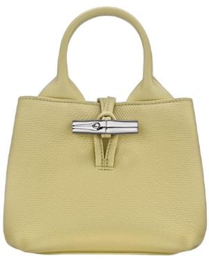 Longchamp Le Roseau Small Tote Bag - Metallic