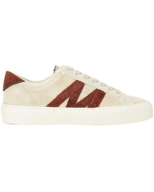 Moncler Monaco 2 Trainers - Brown
