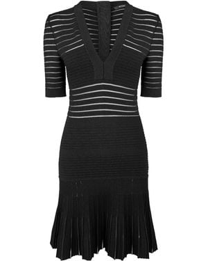 Balmain Knitted Dress - Black