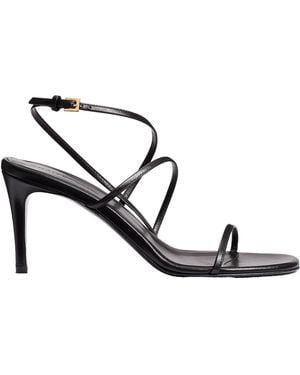 KHAITE Loop Sandals - Metallic