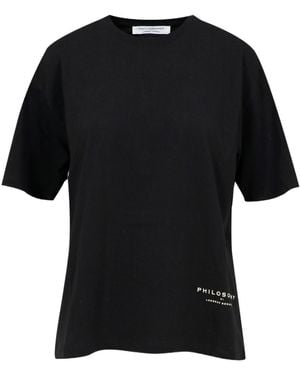 Philosophy Di Lorenzo Serafini Philosophy By Lorenzo Serafini T-Shirt - Black