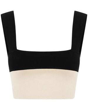 Posse Square Neck Top - Black