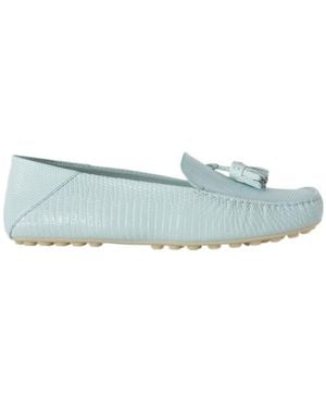 Loro Piana Dotted Soles Love Shoes - Blue