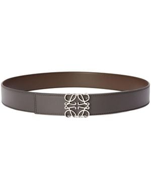 Loewe Reversible Anagram Belt - White