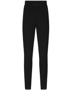 Fear Of God Skinny Cut Waffle Knit Leggings - Black