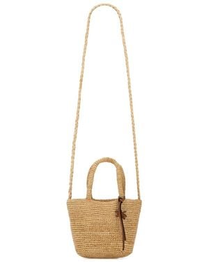 Manebí Manebí Logo Tag Wovenshoulder Bag - Metallic