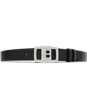 Bally Logo Belt - White