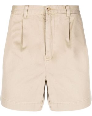 Polo Ralph Lauren Cormac Pleat-Detailing Shorts - Natural