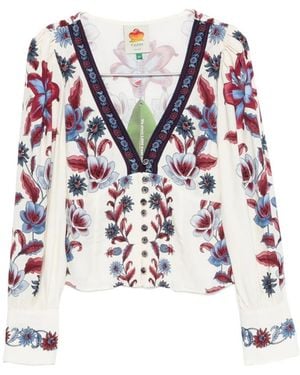 FARM Rio Floral Print Shirt - Multicolor