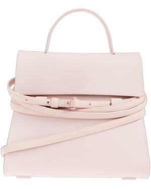 Moschino Logo-Detail Tote Bag - Pink