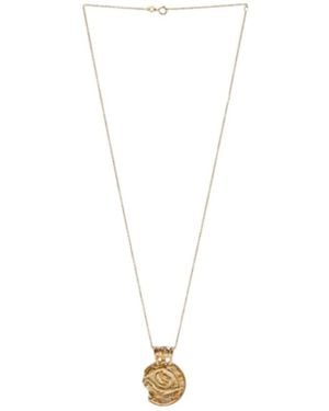 Alighieri Logo Necklace - White