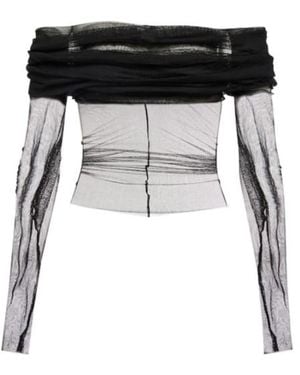 Christopher Esber Long-Sleeved Blouse - Black