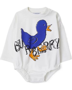 Burberry Duck Cotton Body - White