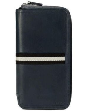 Bally Logo Wallet - Blue