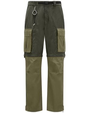 Moncler X Pharrell Williams Paneled Cargo Pants - Green