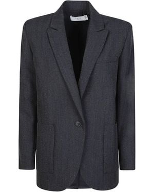 IRO Bonna Single Breasted Jacket - Blue