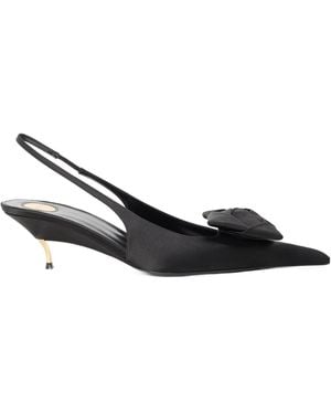 Saint Laurent Dakota Slingbacks - Black
