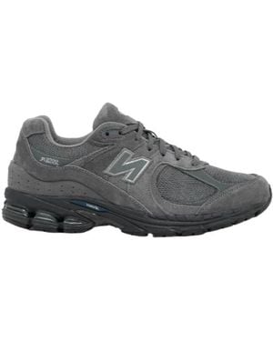 New Balance Lace-Up Trainers - Grey