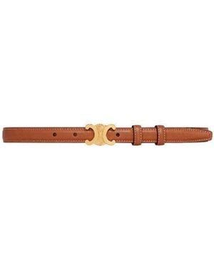 Celine Small 18Mm Triomphe Belt - Multicolor